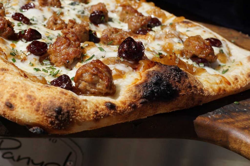 Sweet Onion Marmalade Pizza